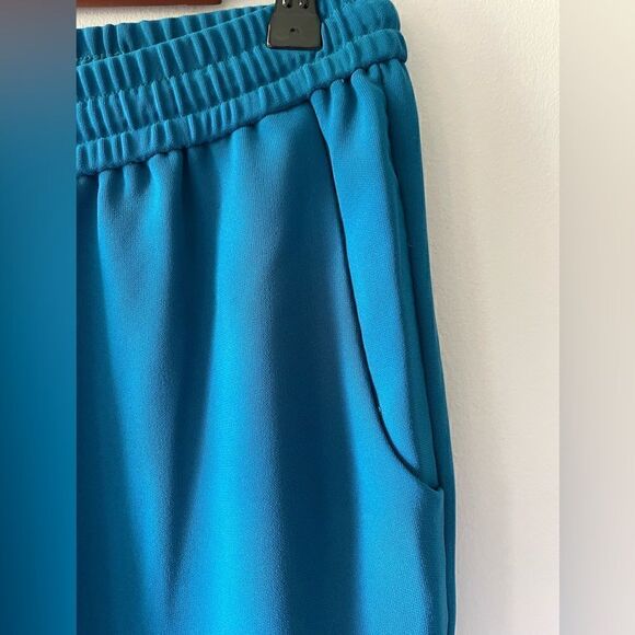 J.Crew Womens Draped Drawstring Elastic Waist Jogger
Pants Sz 2 Teal Blue 03341 - Picture 8 of 11